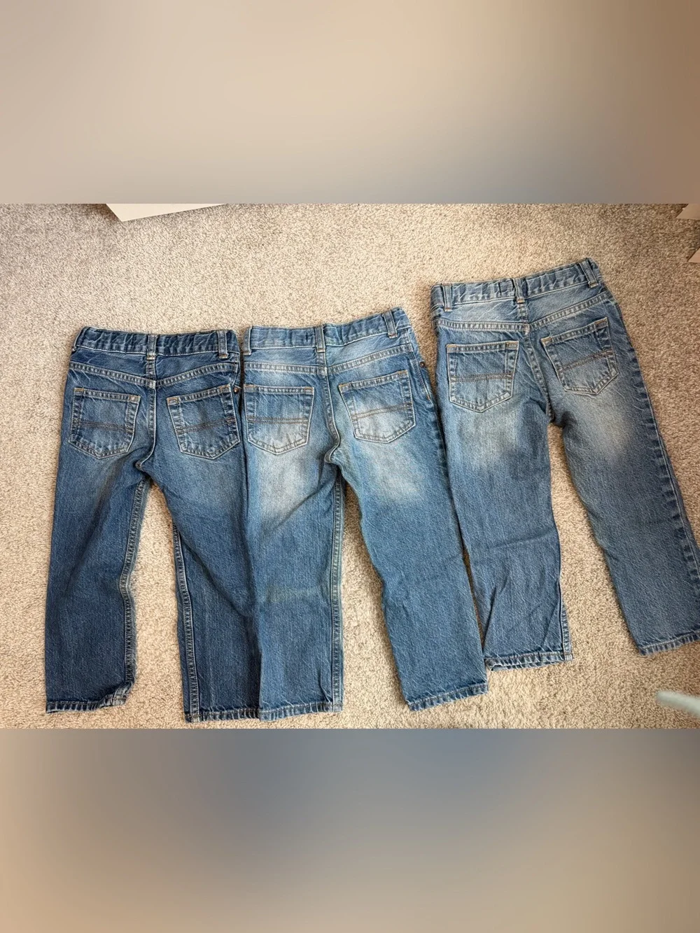 Lot of 7 Osh Kosh B'gosh Pants 4 Straight 2 Skinny 4T